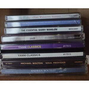 Lot of 7 CDs Easy Listening and Wedding Music